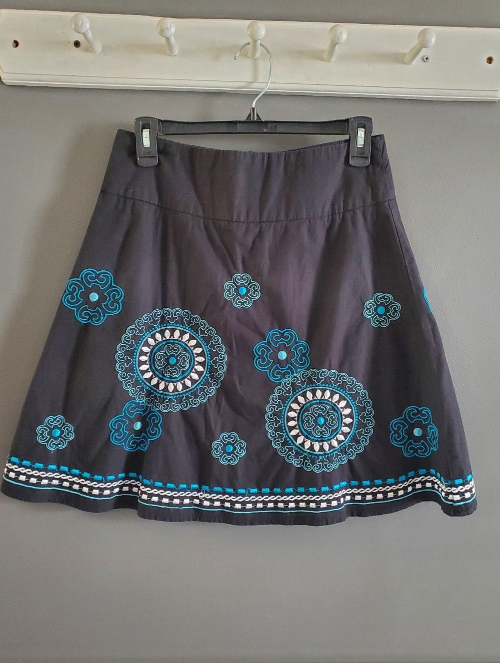 HEART SOUL Y2K Embroidered Circle Skirt